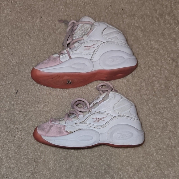 Reebok little girls hightops 12Y - Picture 5 of 7